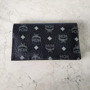 MCM Black and Gray Wallet